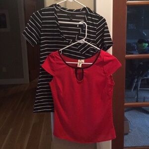 Women’s Shirt lot, XS. Vans & L8teR